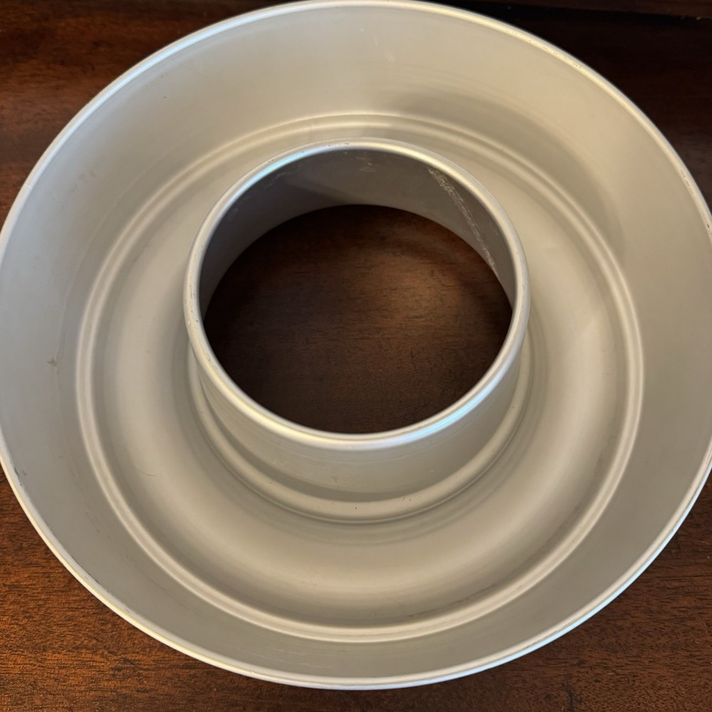 9" MIRRO Aluminum Round 6.5 Cups Jello Mold Ice Ring 729 AM - Picture 6 of 7